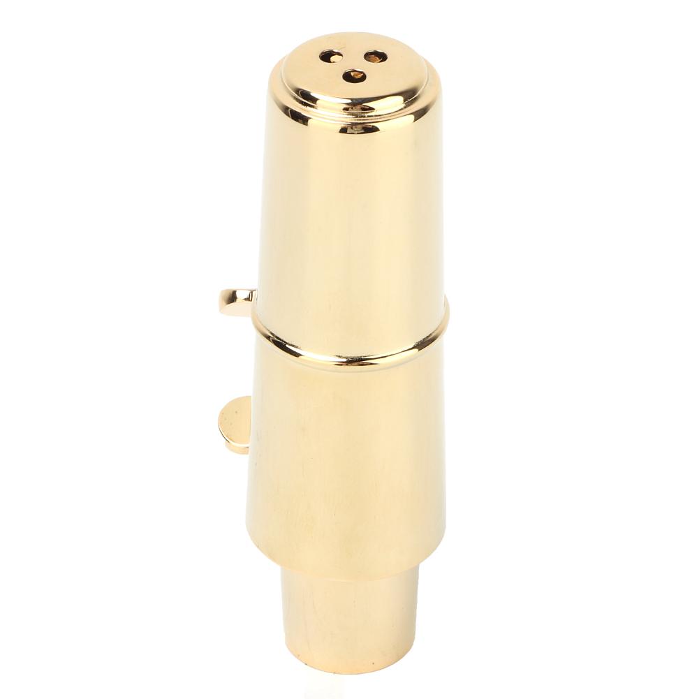 Металлический мундштук для альт-саксофона с колпачком и подушечками, аксессуар для музыкальных инструментов(7C#)