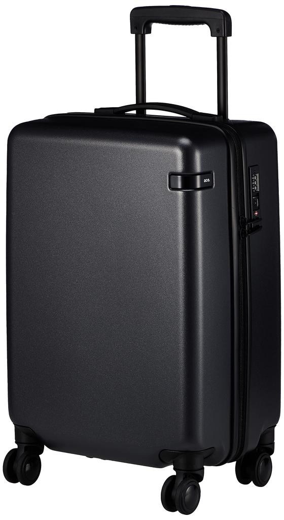 Чемодан, чехол для переноски, сумка для переноски, размер S, 1 ночь, 2 дня, 2 ночи, 3 дня, 34 л, двухколесные ролики, Cornerstone, 55 см, цвет оружейная бронза [Ace Tokyo], ручная кладь, 2,9 кг, 2-Z