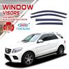 Комплект козырьков от дождя и солнца для Mercedes-Benz GLE-Class