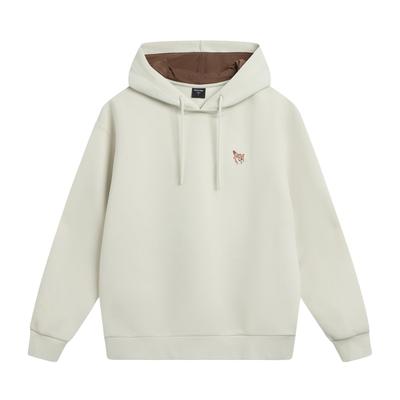 Li Ning Disney Толстовка оверсайз с капюшоном и вышивкой букв для пары, унисекс AWDVB29-1