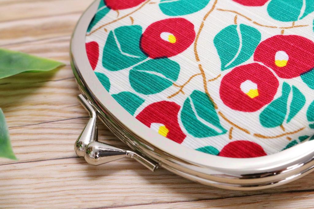 Сделано в Кошелек для монет с хлопком Юмэдзи Цубаки 11 x Монета Японский дизайн Юмэдзи Цубаки Кёсукэ, Япония, Дизайн, Чехол, 11,5 см, 3,3 дюйма, Кошелек,