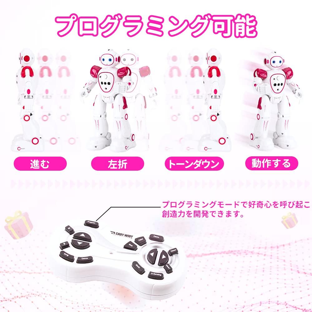 Smart Robot Toy for Kids, Multifunctional, Rechargeable - iKing AI Robot for Kids, Programmable Robot, Moving Toy, Musical Demo, LED, RC Robot, Gestur