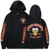 West Coast Choppers Flame Graphic Print Hoodie
