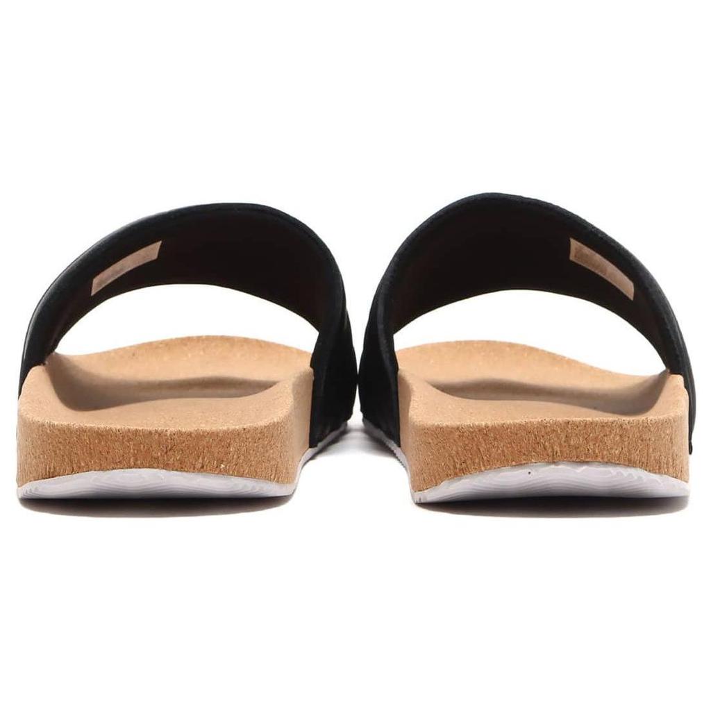 adidas Пробковая упаковка Adilette Premium Slides — черные кроссовки унисекс Core-Black Light-Solid-Grey HQ1998