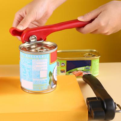 Открывалка для банок с боковым открыванием, ручная открывалка, эргономичная ручка, открывалка для крышки из нержавеющей стали для домашнего кухонного бара