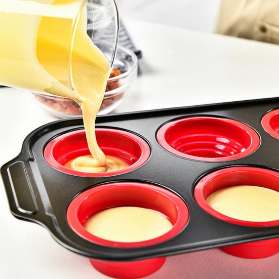 Силиконовая форма для маффинов 45820 ячеек Противень для выпечки Формы для яичных укусов Антипригарные