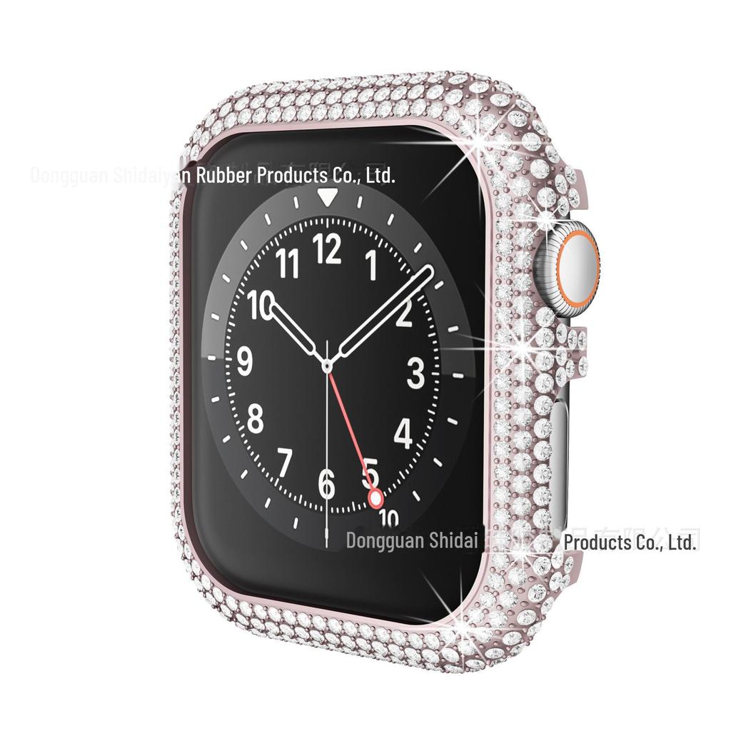 Apple Watch 41/45 мм полностью металлический корпус Diamond для 4-9 поколения