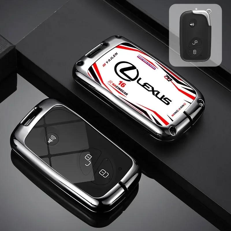 Чехол-брелок из цинкового сплава для автомобильного ключа Lexus IS250 IS300C CT200H GX400 GX460 RX270 ES240 ES350 LS460 450h GS430 GS350 LX570 IS350 RX