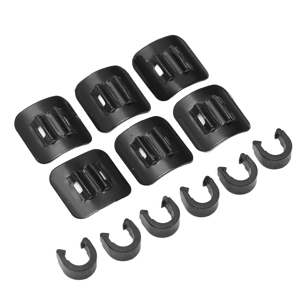 Прикрепляемые направляющие троса C-зажимы с клейким сиденьем для тросов переключения тормозов велосипеда