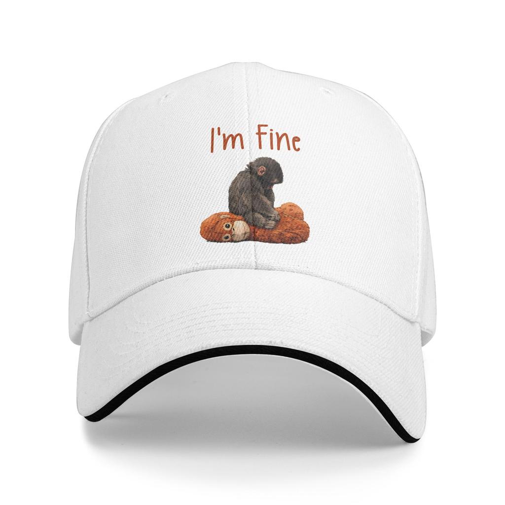 Monkey Punch Sun Baseball Cap Summer Couple Women Punch Monkey Print Hip Hop Hats SunProof Street Style Baseball Caps