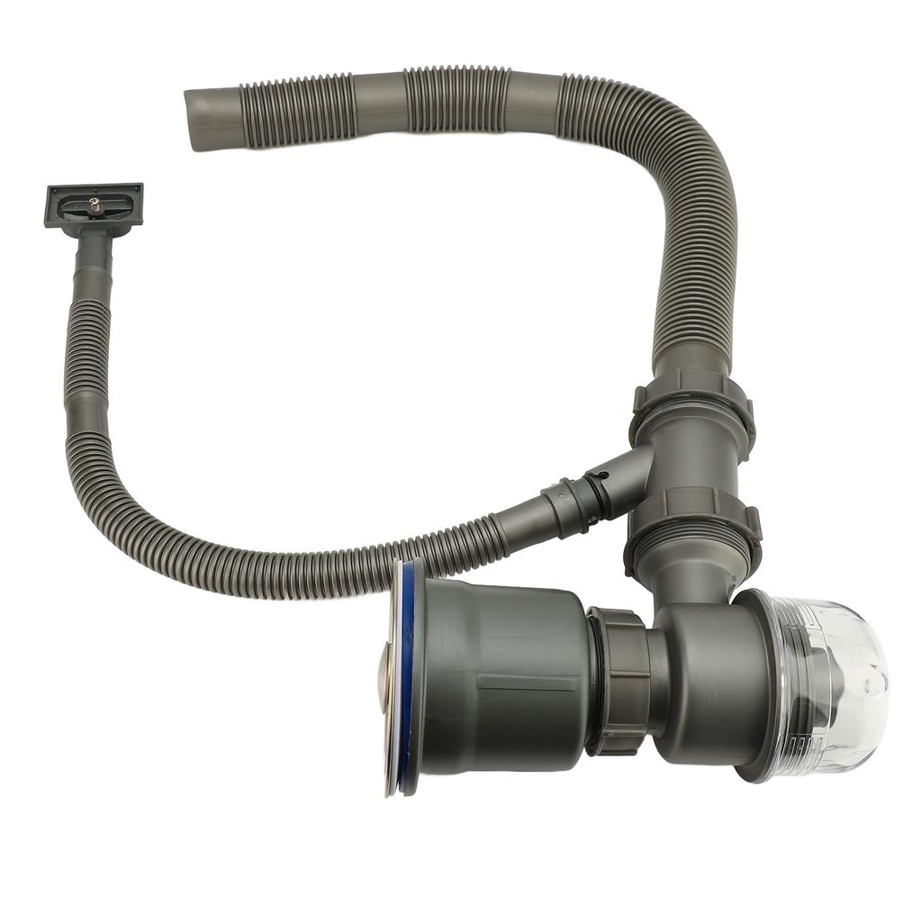 Комплект слива для кухонной мойки Профессиональный Утолщенный Устойчивый к запахам Комплект сливной трубы для раковины для кухонной мойки