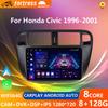 Android 14 Carplay Auto для Honda Civic 1996 1997 1998 1999 2000 2001 Мультимедийный автомобильный радиоплеер 4G стерео 2 Din магнитофон