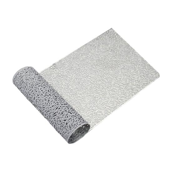 Дорожка на стол, противоожоговая, ПВХ, ажурный дизайн, термостойкая, коврик для еды, защитный от ожогов чехол для обеденного стола