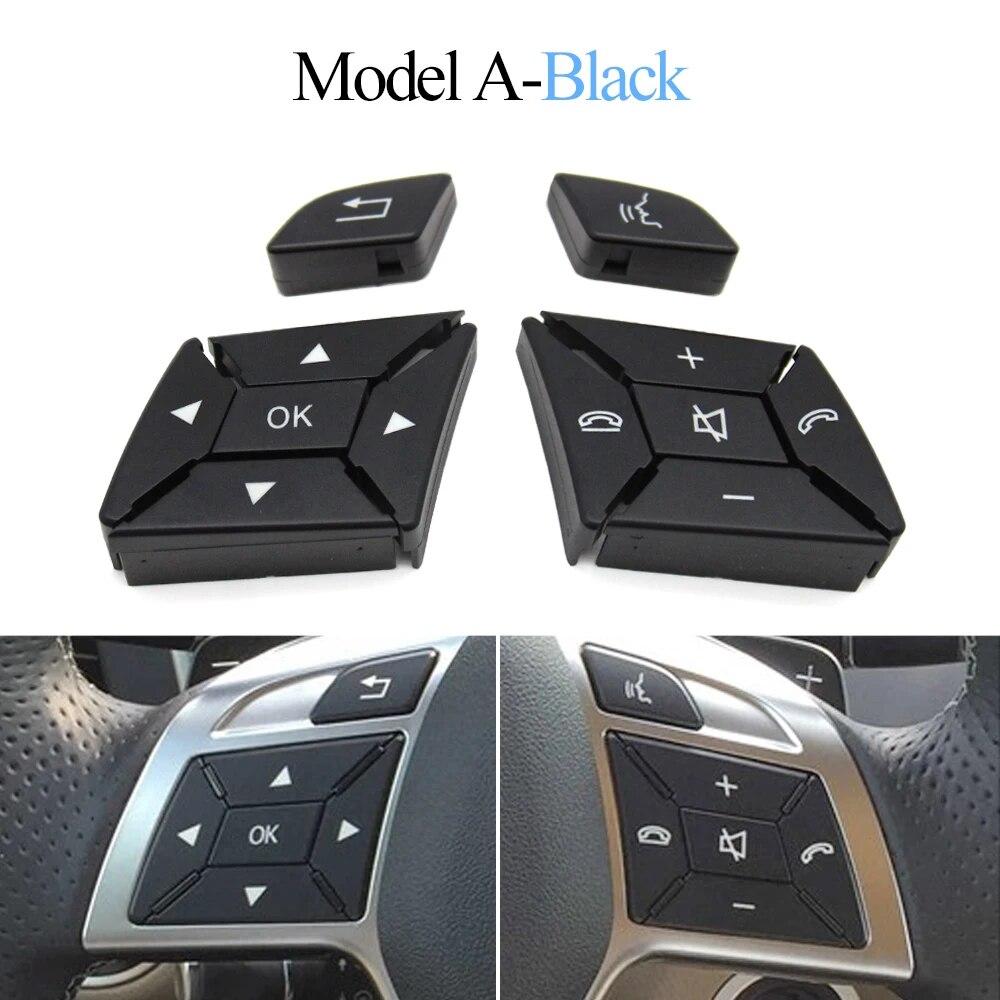 Car Interior Left Right Multi-Function Steering Wheel Button Control Switch For Benz ML GL G Class W166 W463 GL550 GL350 ML350