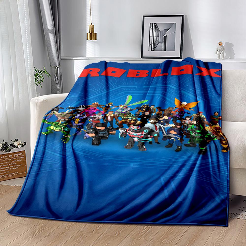 Roblox 86 Blanket Warmthful Decor Great for Livingroom Chair Picnics Four Seasons Multipurpose Warmthful Decor Best Holiday Gift for Friends Family