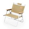 Qunature Outdoor Camping Folding Low Load Capacity Highlander Easy To Convenient To Cherry Blossom Khaki Chair, Chair, Chair, Chair, Lightweight,