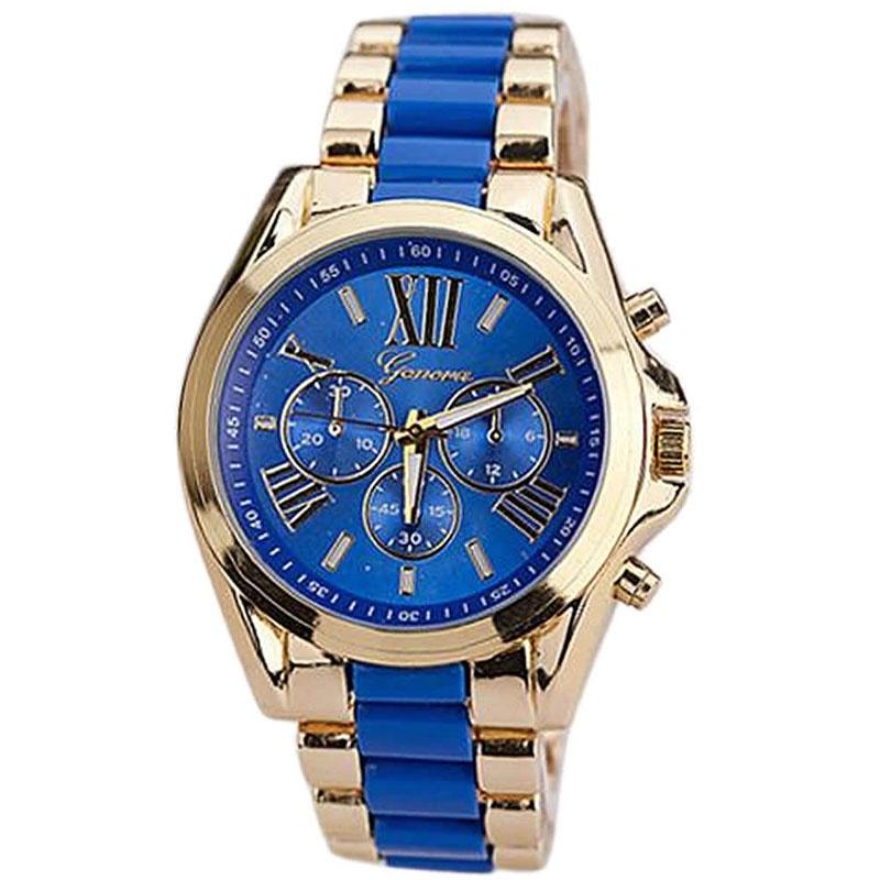 Luxury Stainless Steel Watch Date Week Men Quartz Analog Wrist Watch