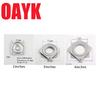 OAYK 2/3/4 Full-Ball Bearing Swivel Plate Metal Lazy Susan Turntable TV Rack Desk 1PC