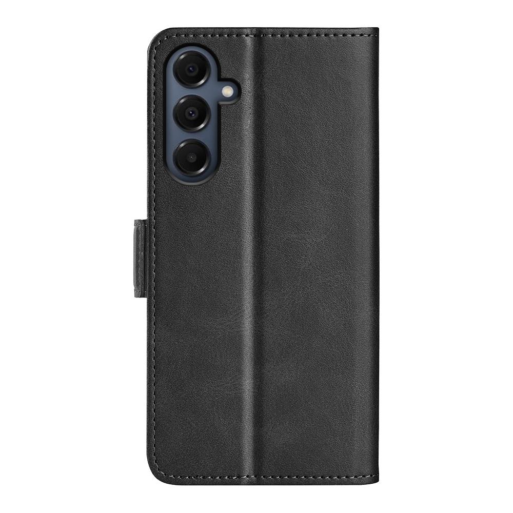 For Samsung Galaxy A17 Case Calf Texture Leather Wallet Phone Cover
