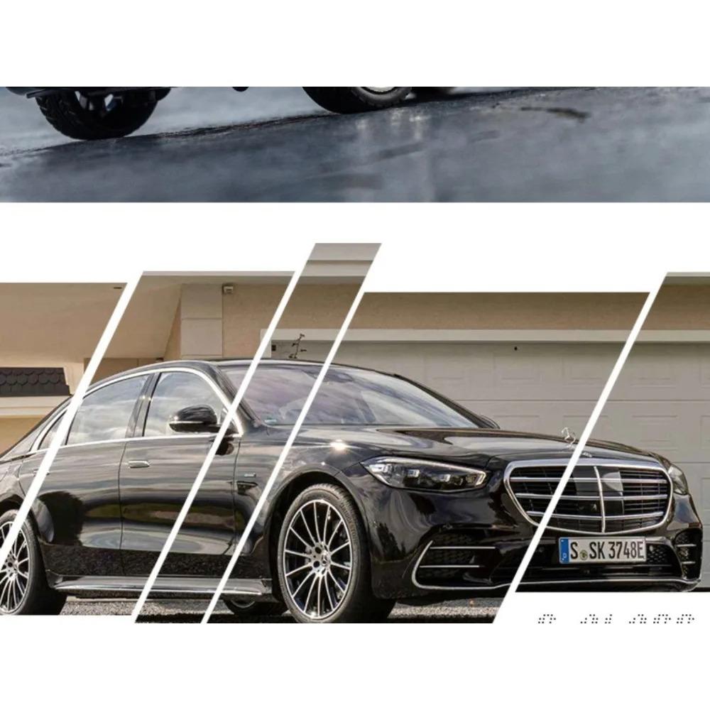 1/24 Модель игрушечного автомобиля из сплава Benz S400L Металлическая литая модель автомобиля Изысканное мастерство Коллекция Звук Свет Подарок на день рождения ребенка