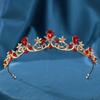 Bridal Crown Headdress Modern Simple Baroque Crystal Crown Hair Accessories Wedding Dress Accessories