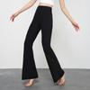 IRCOLVE Flare Jazz Long Yoga Skinny Size Women's Pants, Ballet, Yoga, Pants, Pants, Leggings, Summer, Sweatpants, (Black, M)