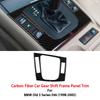 Carbon Fiber Car Gear Shift Frame Panel Trim Car Styling For BMW Old 3 Series E46 1998-2005 Car Accessories Decorative