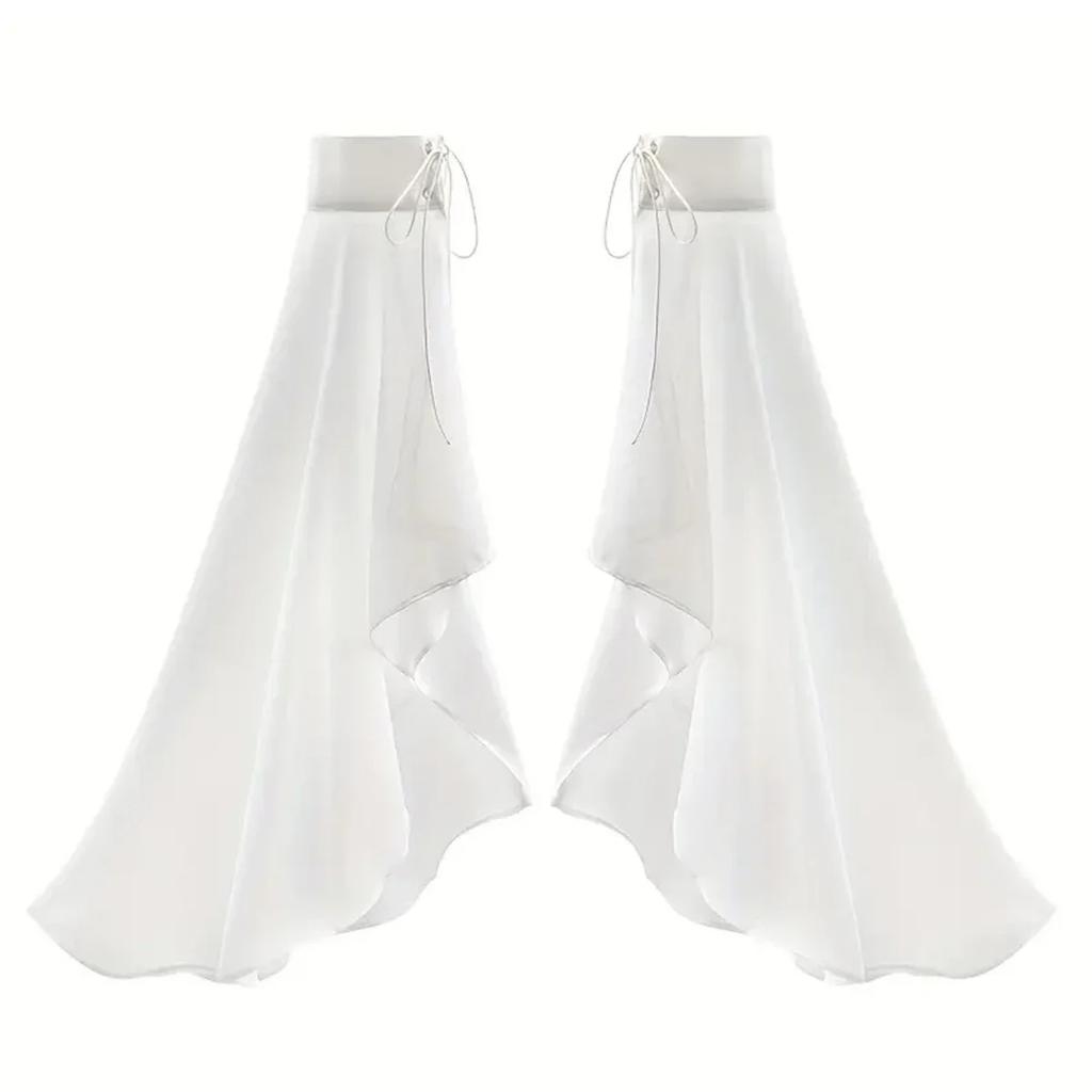 1Pair Summer Sun Protection Cuffs Long Detachable Sleeves Simple Decorative for Wedding or Daily Wear Oversleeve Accessories