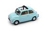 Масштабная модель Blum Fiat 500F 1965 Светло-голубой Открытый верх Cinquecento BRUMM FIAT 500F ОТКРЫТЫЙ АКВАМАРИНОВЫЙ 1/43 [Б/у]
