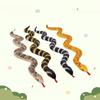 100/150cm Simulated Snake Plush Toy Fake Snake Doll Prank Prop Spoof Cobra Doll Children's Toy Plush Snake Toy