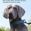 No Pull Pets Collar for Medium Large Dogs Elastic Webbing Dog Safety Buckle Chain  Training