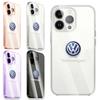 Модный прозрачный чехол для телефона с логотипом автомобиля для Volkswagen Polo Golf 3 4 5 6 7 8 6 T5 B4 B5 B6 B7 B8 MK4 MK5 MK6 MK7 MK8
