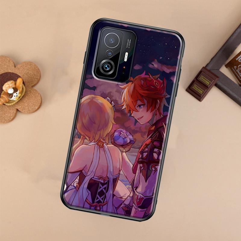 Чехол Genshin Impact для Xiaomi POCO X7 X6 Pro X3 X5 M6 F3 F5 F6 Pro 11T 12T 13T 14T Pro 13 14 Ultra
