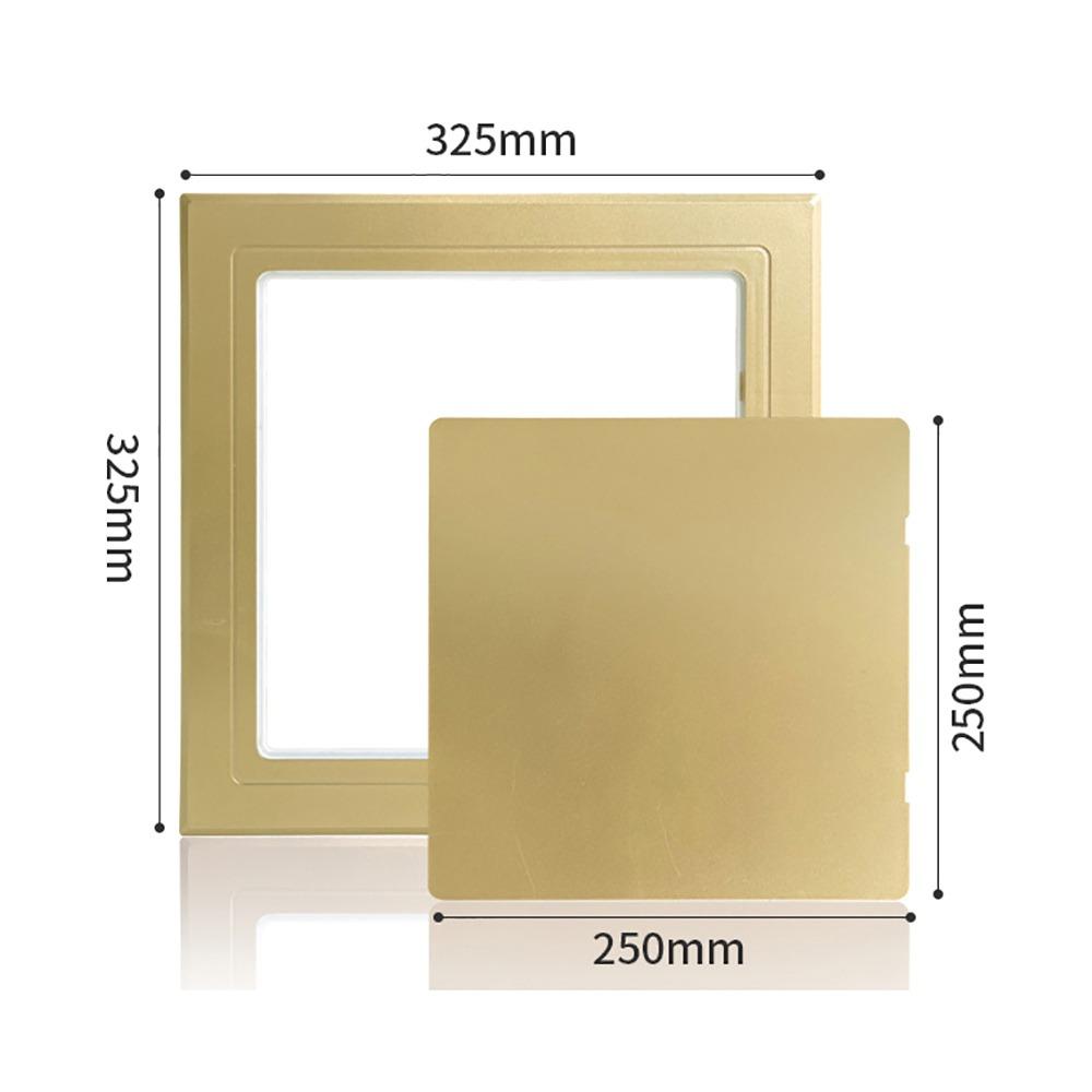 Inspection Port Self-adhesive Access Panel Door White Plastic Inspection Hole Removable Hinged Access Hatch Doors Wall Ceiling