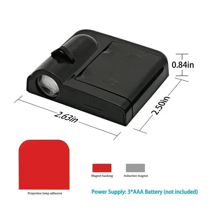 crjhv7 2PCS GTC Car Door Welcome Lights Laser Projector Logo Wireless Sensing For Vauxhall Opel OPC Line Corsa Astra Vectra Crossland