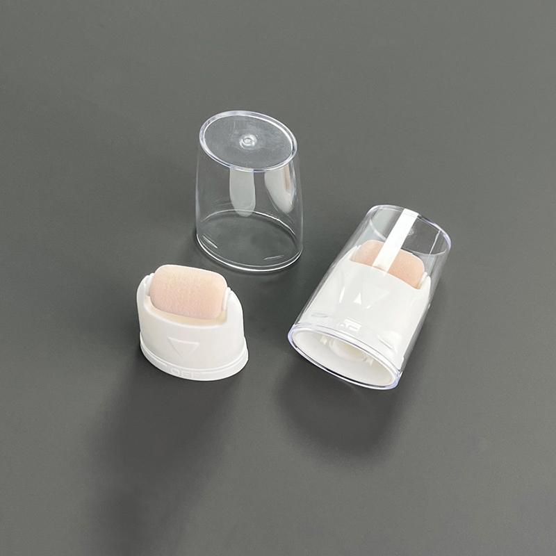 1Pcs 30Ml Cosmetic Flat Hose Duck Tongue, Brush Head, Silicone Roller Flat Cap Empty Bottle