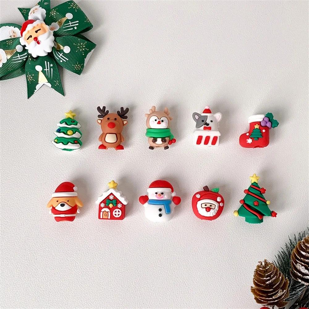 Cute Six Color Pen Christmas Gift Writing Tool Xmas Gel Pen Sign Pen Gift