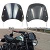 Лобовое стекло мотоцикла, ветровой дефлектор, универсальный для Harley Honda Yamaha Kawasaki Suzuki 6,5 "-9,45"