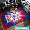 Custom Name Rug Clippers Ice Area Rug Suitable for Indoor And Outdoor,Carpets for Homes, Offices,Living Rooms,Home Decor,Christmas Gift
