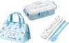 Skater Cinnamoroll Watercolor Cosmetics Lunch Dishwasher Single Cinnamon Watercolor Cosmetics Lunch Set Insulated Lunch Box, Antibacterial, Safe,