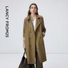 Двубортный тренч из коллекции LANZHI Wang Churan