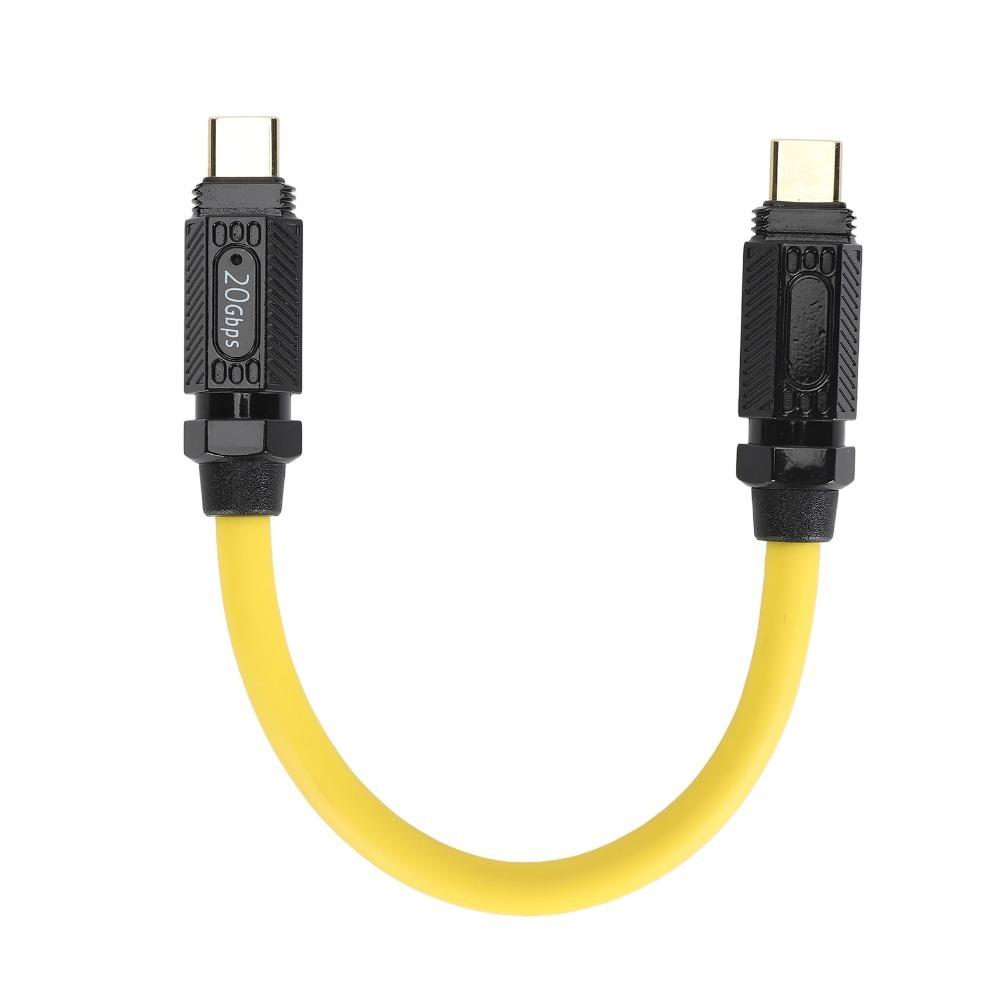 PD3.1 140 Вт Быстрая зарядка Type C Папа на Type C Папа Кабель данных 20 Гбит/с Высокоскоростной HD 8K 60 Гц Многофункциональный Соединяемый Кабель данных