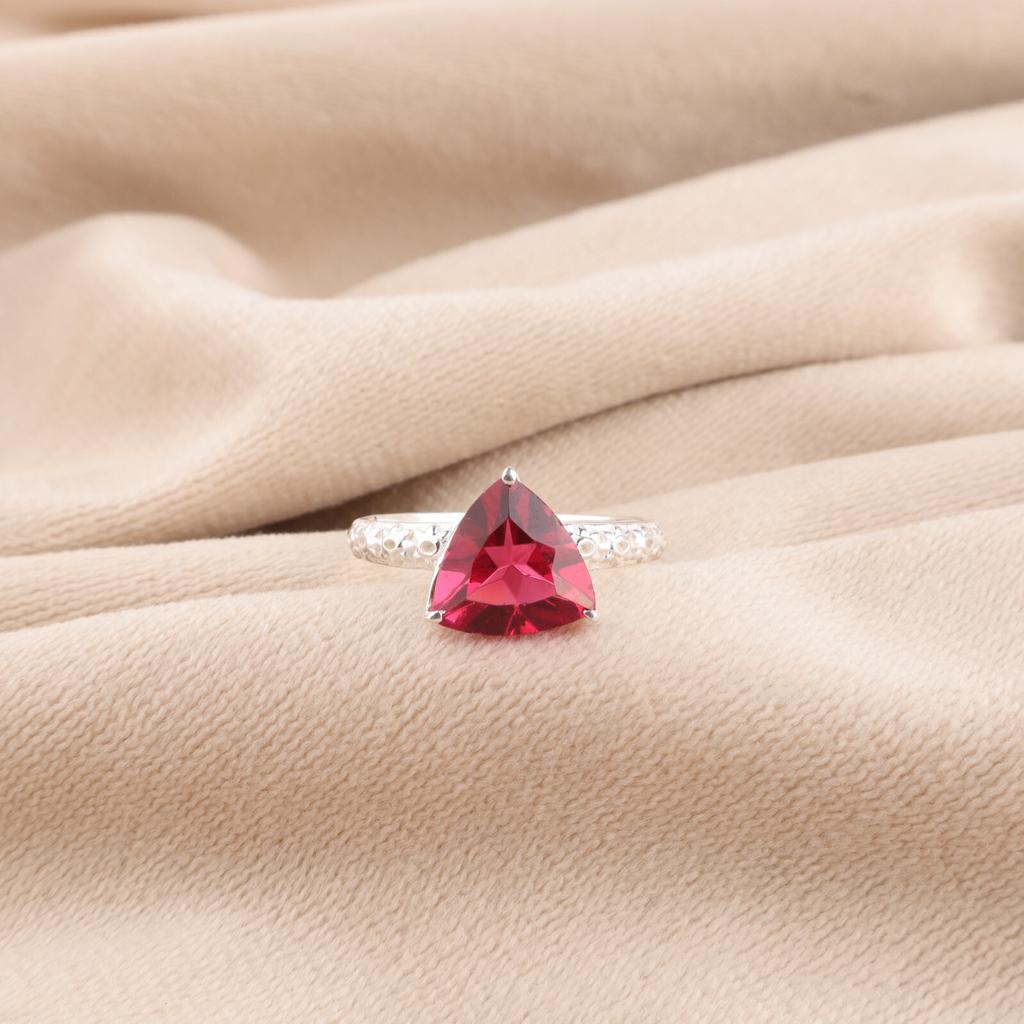 Драгоценный камень Розовый Турмалин Ювелирные изделия из серебра 925 пробы Ручной работы Дизайнерское кольцо для подарка CZR-10-2