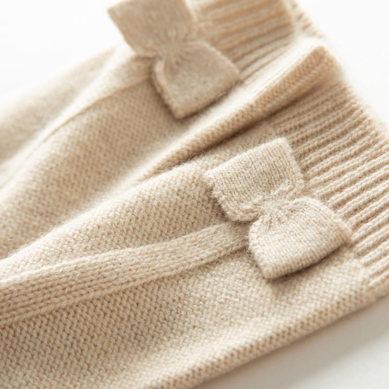 Women's cashmere gloves, Qinghe cashmere, 100% cashmere, autumn and winter gloves, warm, fashionable,