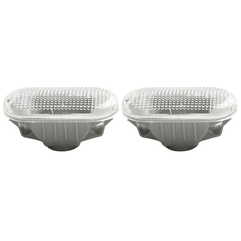 For Nissan March Micra 2002-10 LED Turn Signal LED Side Repeater Car Turn Signal Replacement Perfect Fit Reliable