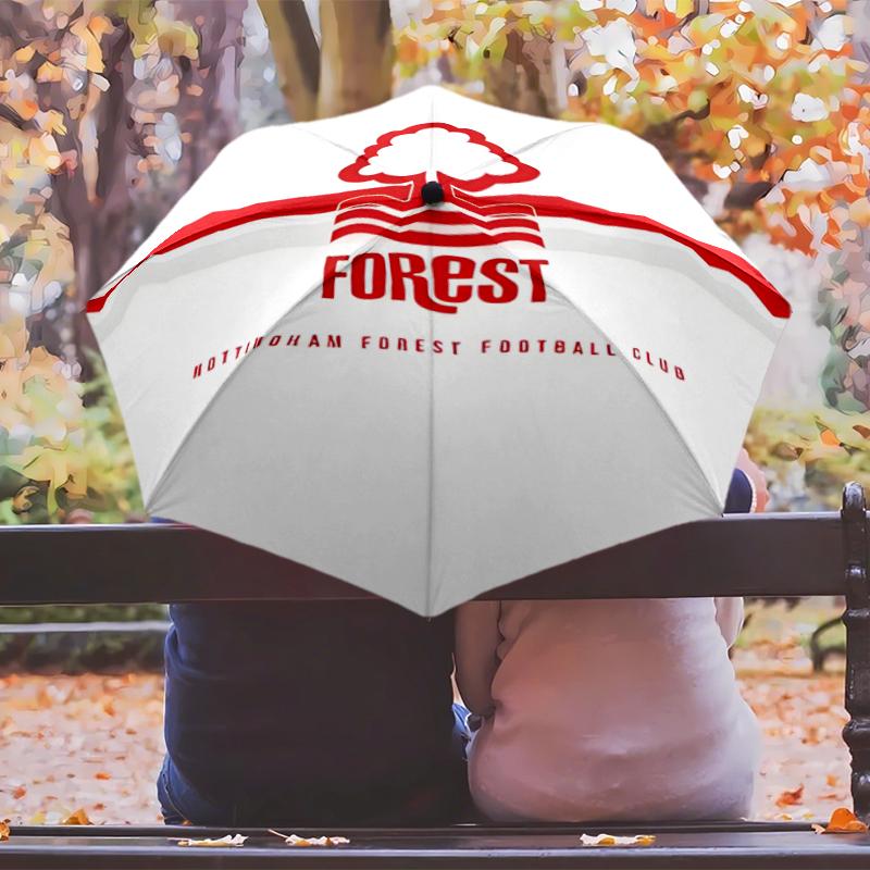 Зонт Forest F.C. с автоматическим открытием/закрытием и 8 ребрами, прочный, компактный, для путешествий и улицы