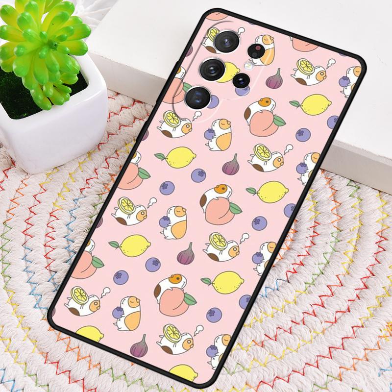 Морская свинка Хомяк Коллаж Силиконовый Чехол для Телефона Для Samsung Galaxy note 10 pro S26 S25 S24 S23 S22 S21 Plus S25Ultra Capa Чехол