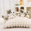 Adorable Plush Husky Dog Pillow Toy Soft Stuffed Animal Gift For Kids And Adults
