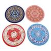 Multicolor Dollhouse Carpet Toy Doll Accessories Oval Round Miniature Weaving Rug Playing House Turkish Style Floor Covering Mat