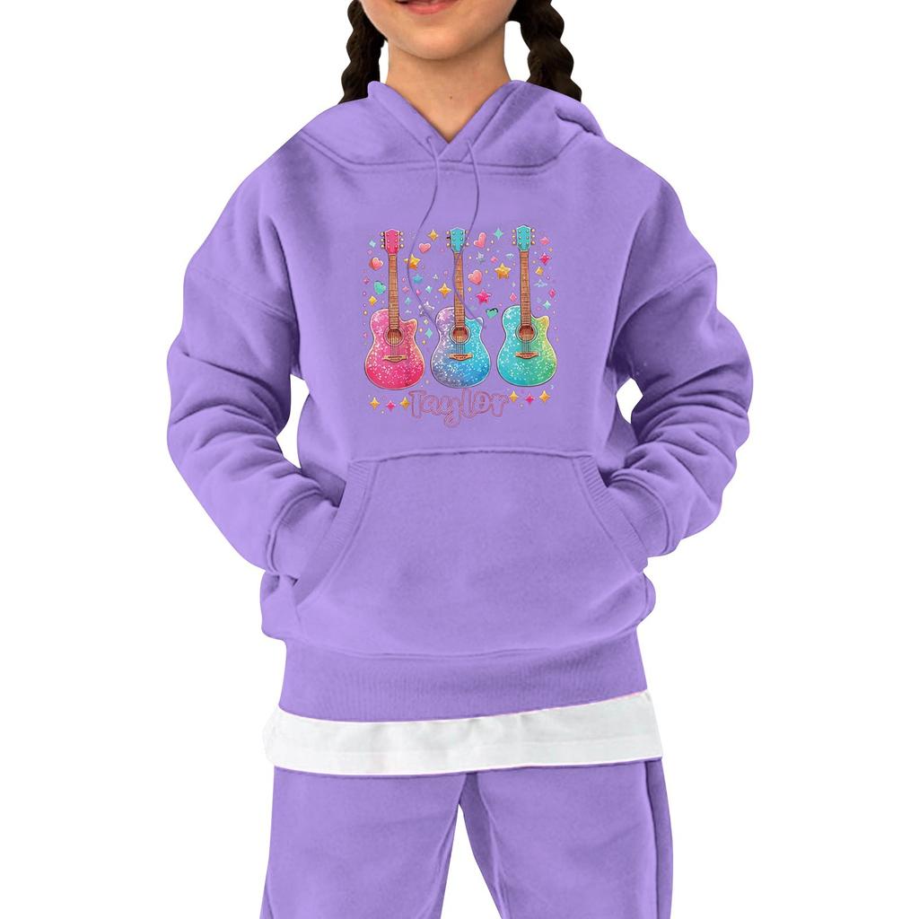 Детская флисовая толстовка с капюшоном и длинными рукавами на осень и зиму, унисекс, повседневный топ с рисунком из мультфильмов